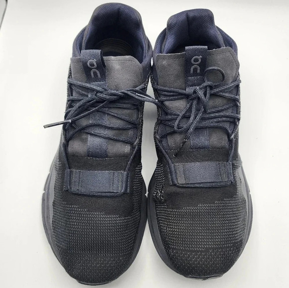 ON Cloudnova Men's Sneaker 11 in Black/Eclipse Gym Outdoors Running Athletic - Picture 9 of 13